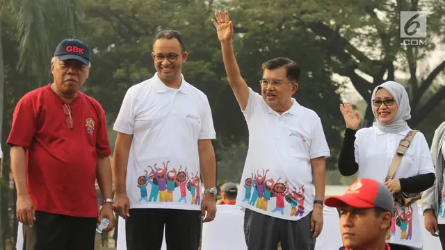 Wakil Presiden Jusuf Kalla Lepas Parade Asian Games 2018