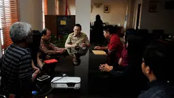 Kantor Wakil Gubernur DKI Jakarta Basuki Tjahaja Purnama (Ahok) diserbu tim redaksi Liputan6.com, Selasa (9/9/14). (Liputan6.com/Johan Tallo)
