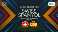 Swiss vs Spanyol (Liputan6.com/Abdillah)