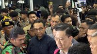 Mantan Menteri Perdagangan, Thomas Trikasih Lembong alias Tom Lembong&nbsp;usai persidangan di Pengadilan Negeri Jakarta Pusat, Jumat (18/7/2025). (Liputan6.com/Ady Anugrahadi)