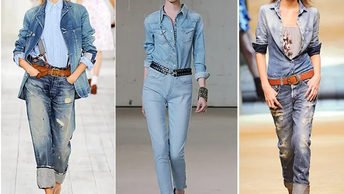 Dulu Dianggap Aneh, Kini Outfit Serba Denim Malah Ngetren