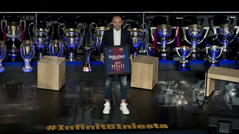 FOTO: Menanti Laga Terakhir Andres Iniesta bersama Barcelona