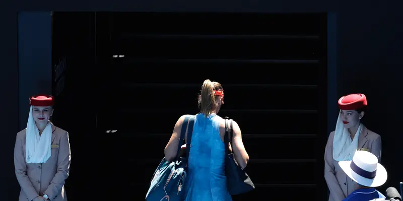 Kecewanya Maria Sharapova Tersingkir dari Australia Terbuka 2019