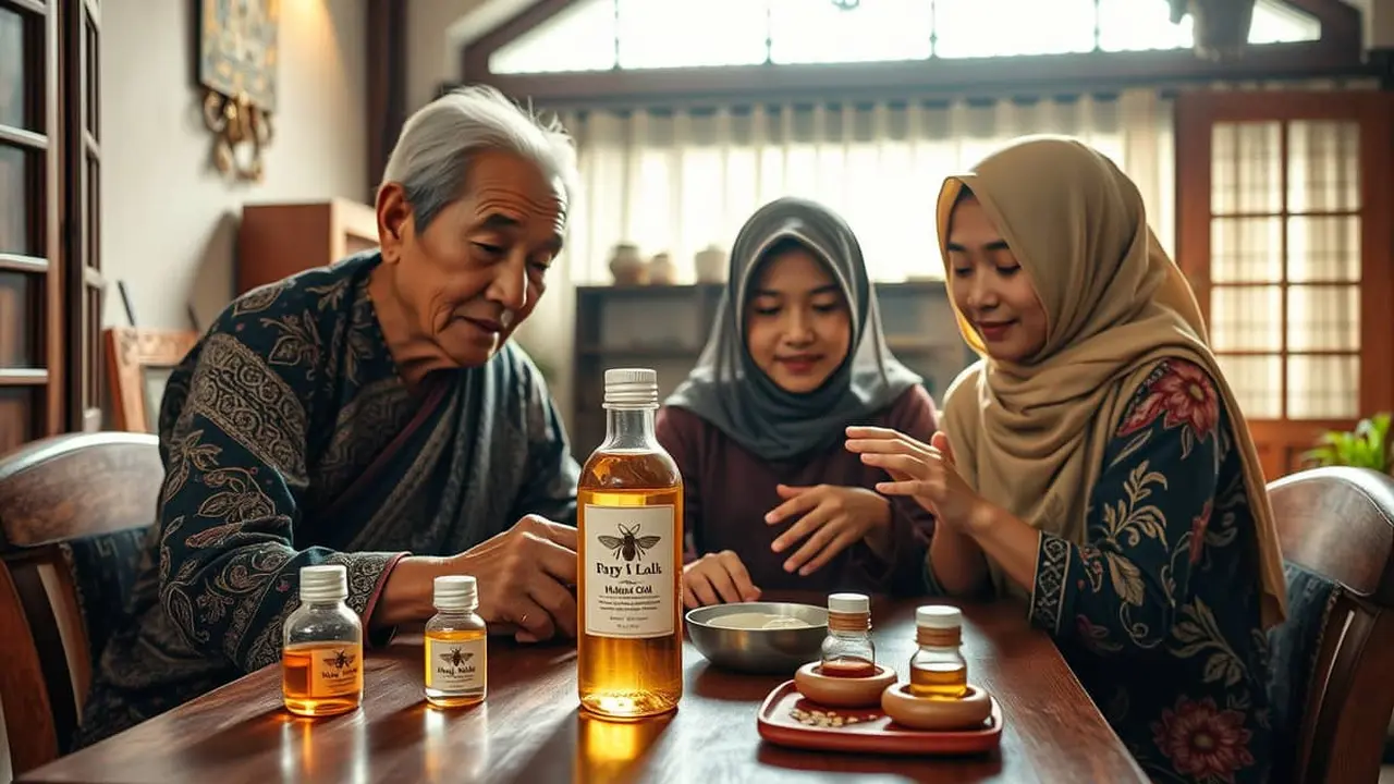 fungsi minyak tawon