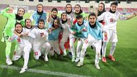 Timnas Iran Putri. (Bola.com/Dok.AFC).