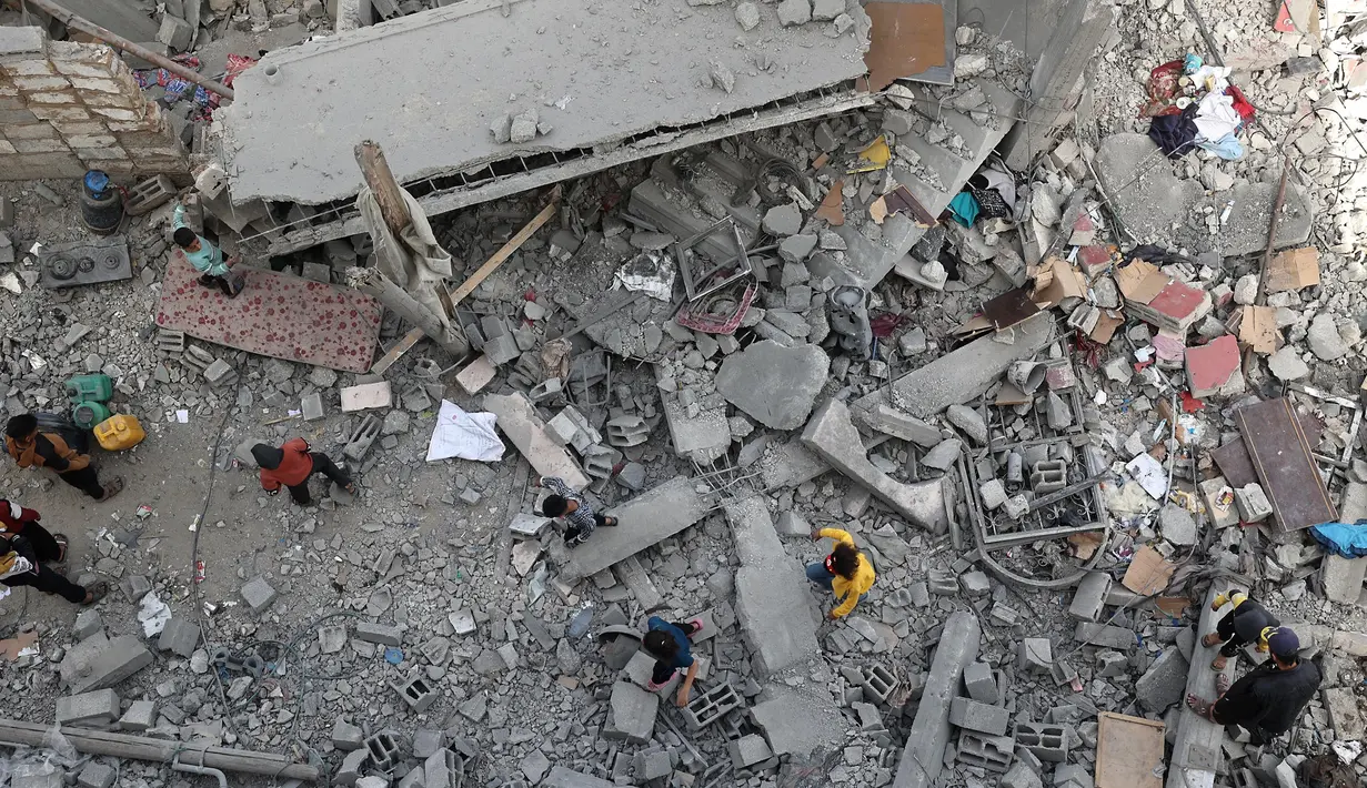 Israel Katz mengatakan bahwa militer Israel akan memperluas kehadirannya di Gaza untuk menghancurkan dan membersihkan wilayah itu dari milisi Hamas. (Eyad BABA/AFP)