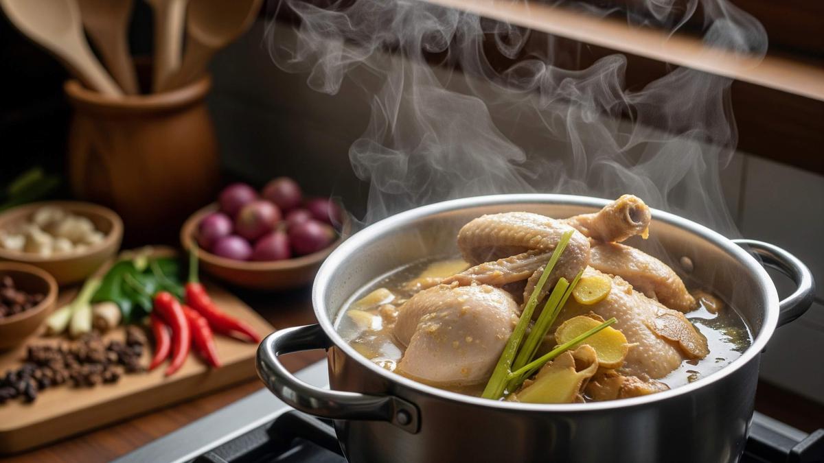 7 Cara Memasak Ayam Kampung Cepat Empuk Tanpa Presto, Hemat Gas &amp; Daging Lumer Sempurna