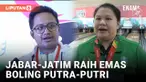 Perwakilan Jabar dan Jatim Sumbang Medali Emas di Cabor Boling Tunggal Putra-putri