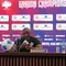 Pelatih Mozambik, Chiquinho Conde menilai Timnas Indonesia layak untuk lolos ke Piala Dunia 2030. (Liputan6.com/Dimas Ramadhan)