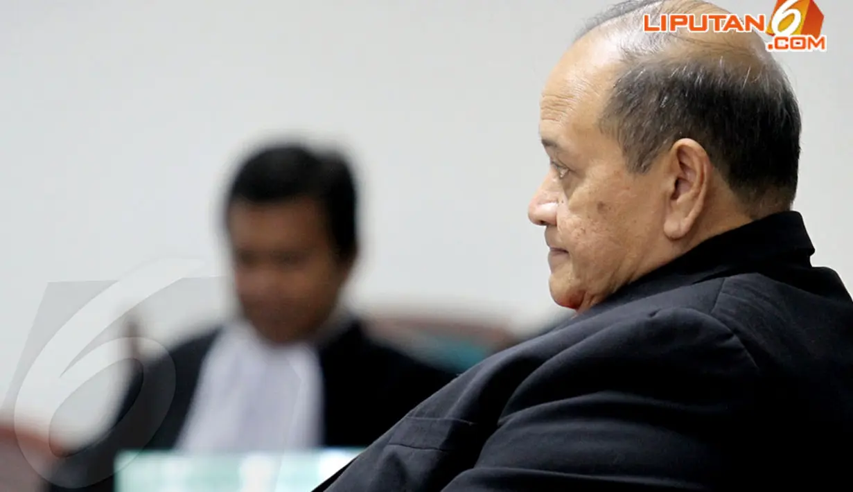 Mantan Ketua Komisi XI DPR, Izedrik Emir Moeis dinilai bersalah karena terbukti menerima suap US$ 357 ribu dari Alstom Power Incorporated (AS) melalui Presiden Direktur Pacific Resources Inc, Pirooz Muhammad Sharafih. (Liputan6.com/Johan Tallo)