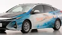 Toyota Prius dengan panel surya (Autoevolution)