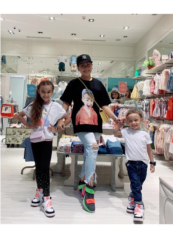 Anak artis bule (Sumber: Instagram/melaney_ricardo)