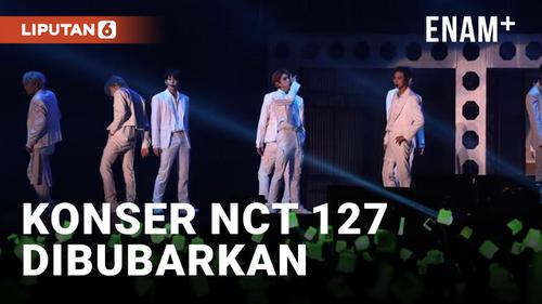 VIDEO: Konser NCT 127 Bubar 30 Menit Lebih Awal karena Aksi Dorong-Dorongan