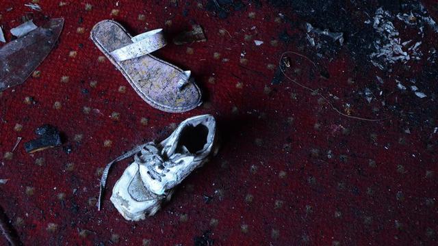 Kebakaran di Gereja Koptik Mesir, 14 Agustus 2022.