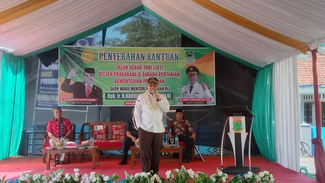 Wamentan Tinjau Program JUT di Kabupaten Kuningan
