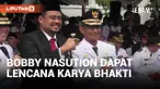Bobby Nasution dapat Penghargaan usai Berantas Pungli