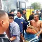 Pemindahan narapidana Rutan Siak ke berbagai Rutan yang ada di Riau setelah terjadi kerusuhan. (Liputan6.com/M Syukur)