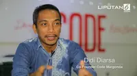 Co-Founder Code Margonda Didi Diarsa. (Liputan6.com)