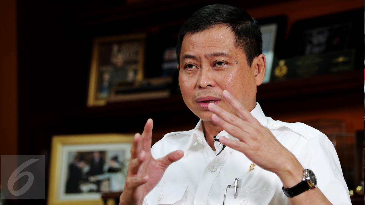 Menteri Perhubungan Ignasius Jonan 