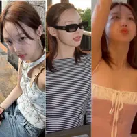 Nayeon Twice saat Liburan di Bali. [@nayeonyny]