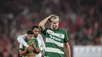 Gelandang Sporting Lisbon Morten Hjulmand (AFP)