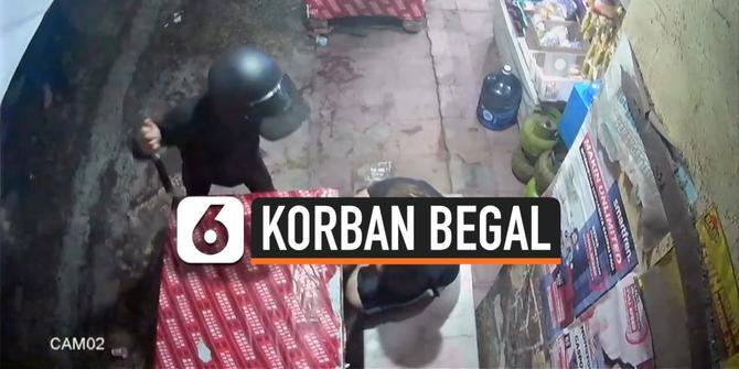 VIDEO: Detik-Detik Pria Penyandang Disabilitas Jadi Korban Begal