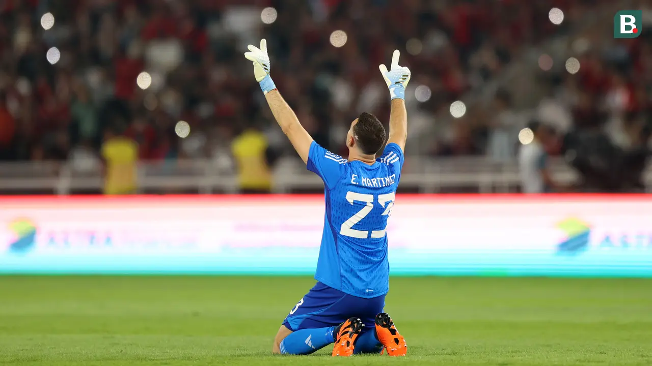 Emiliano Martinez_FIFA Matchday_Timnas Indonesia Vs Argentina