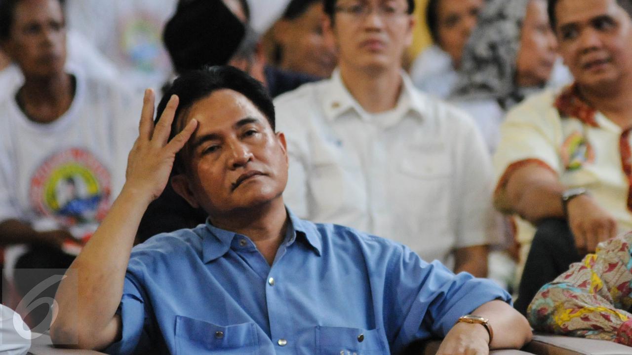 20160911-Yusril Gandeng Saefullah Maju Pilkada DKI 2017-Jakarta