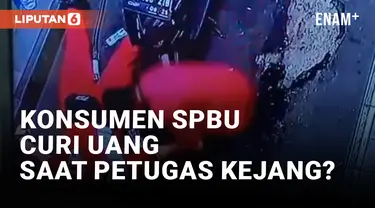 Pegawai SPBU Terserang Ayan, Konsumen Diduga Curi Uang yang Berhamburan