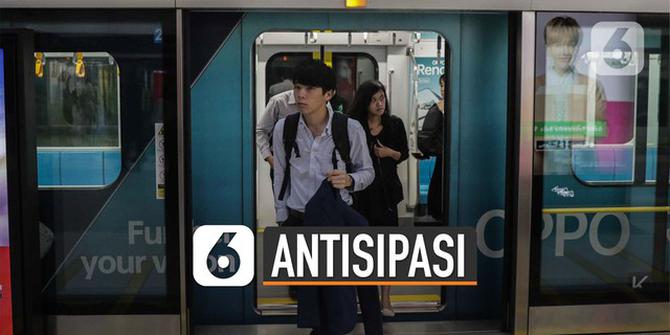 VIDEO: Cegah Penyebaran Virus Corona, Ini Langkah Pengelola Transportasi Umum di Jakarta
