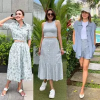 Memasuki usia ke-43 tahun, Donna Agnesia terlihat makin menawan dan awet muda.