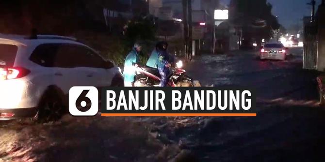 VIDEO: Banjir Merendam Kawasan Cikutra