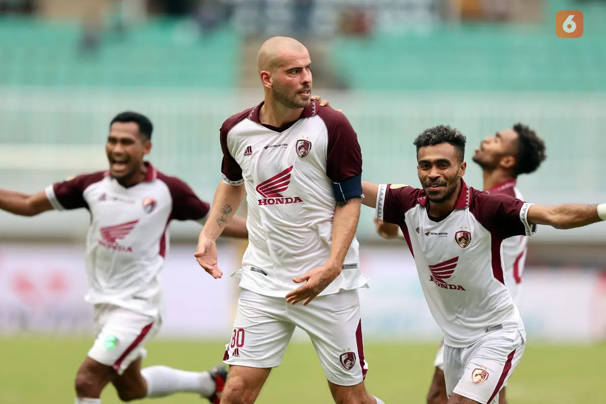 Foto: PSM Makassar Raih Kemenangan Perdana di BRI Liga 1 2023 / 2024 dengan 10 Pemain