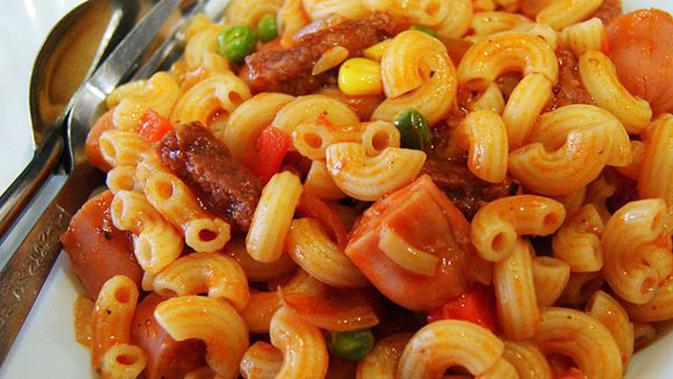 Resep Praktis Tumis Pasta Makaroni Saus Tiram Lifestyle Fimela Com