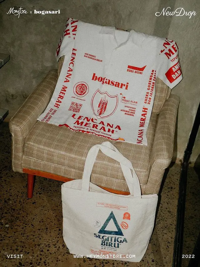 Uniknya Kolaborasi Brand Lokal dan Tepung Legendaris, Ada Kemeja hingga Tote Bag