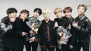Seperti dilansir dari Soompi, BTS memecahkan beberapa rekor tak lama setelah Fake Love dirilis. Salah satunya adalah memecahkan rekor dalam layanan musik, Melon. (Foto: Soompi.com)