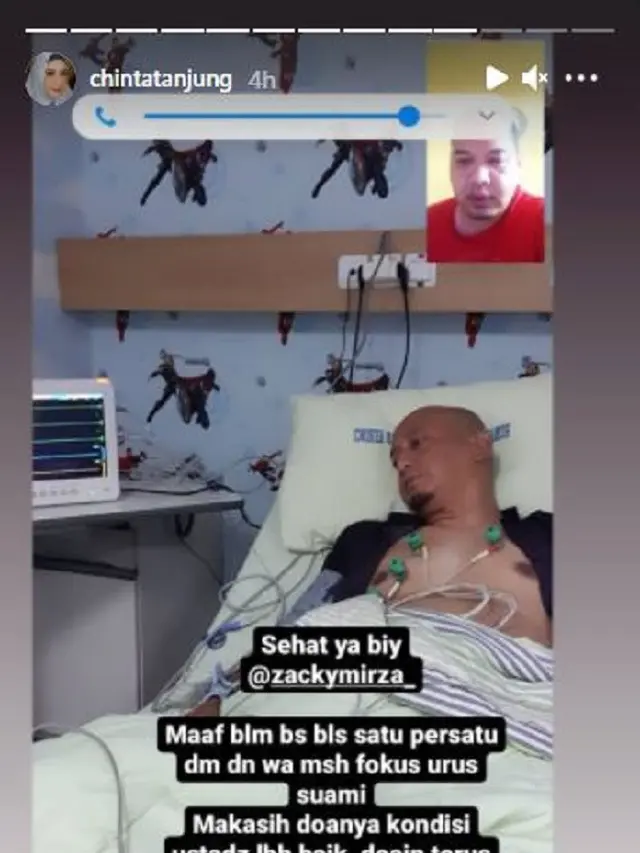 Ustaz Zacky Mirza (Foto: Instagram/@chintatanjung)