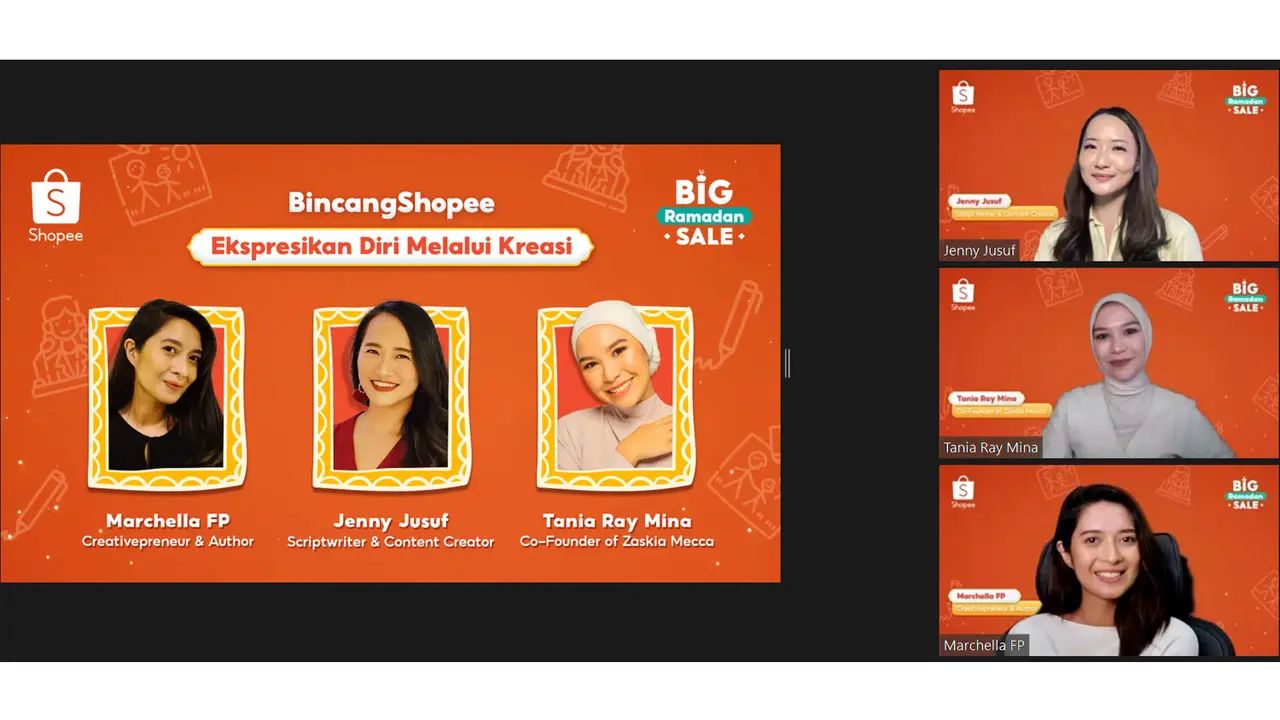 Tips Menulis Afirmasi untuk Motivasi Diri ala Jenny Jusuf dalam Bincang Shopee Big Ramadan Sale 2022