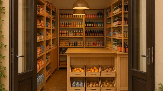 Ilustrasi Warung Sembako Kecil/ChatGPT