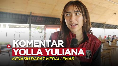 VIDEO: Kekasih Dapat Medali Emas SEA Games 2021, Ini Komentar Yolla Yuliana