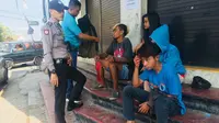Razia anak jalanan menjelang kedatangan obor Asian Games di Garut (Liputan6.com/Jayadi Supriadin)