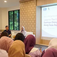 Menurut data Ikatan Dokter Anak Indonesia (IDAI), sekitar 2–7,5% anak di Indonesia mengalami alergi susu sapi. [Dok/Danone Indonesia]