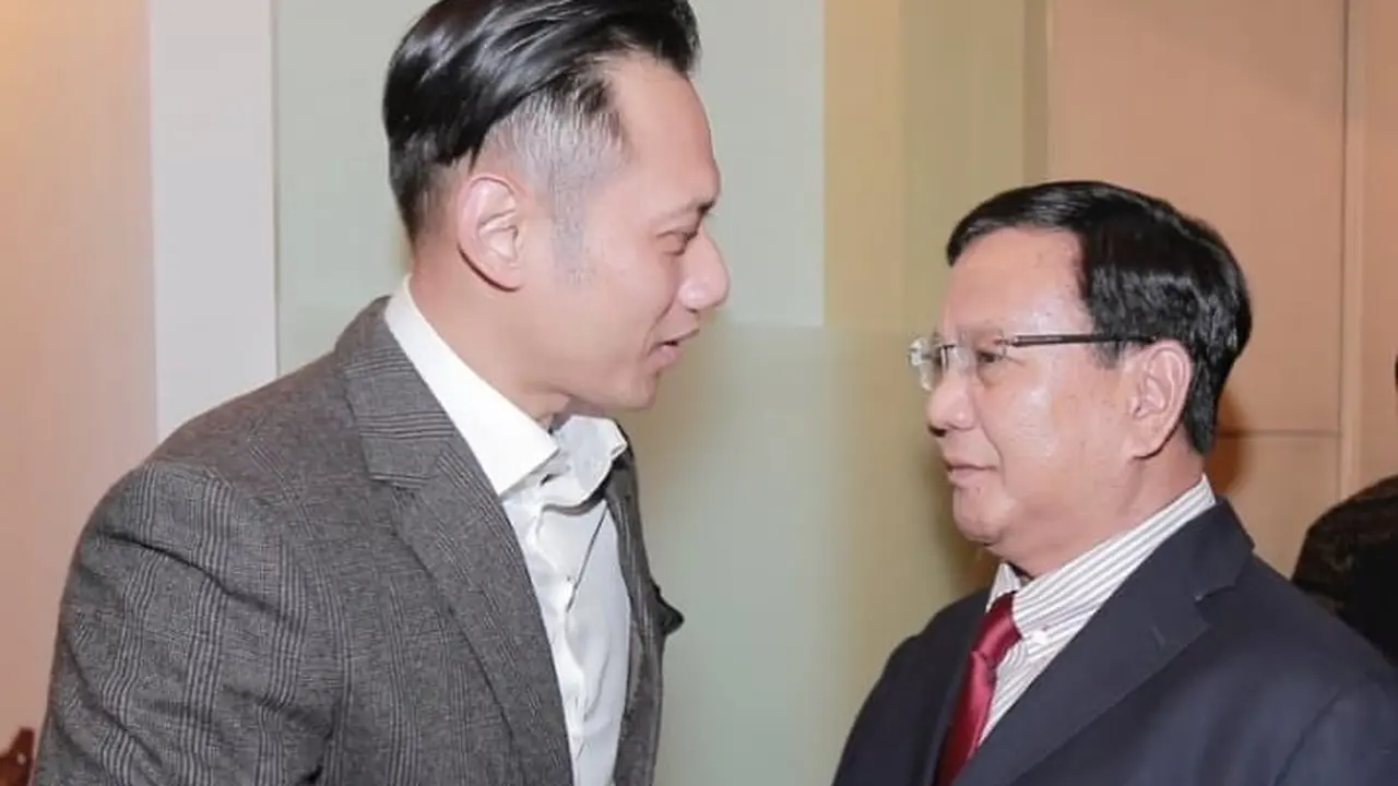 Prabowo dan AHY Jabat Tangan Erat di RSPAD (Instagram)