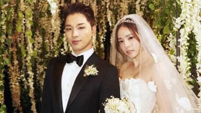 Taeyang - Min Hyo Rin | Copyright: Soompi