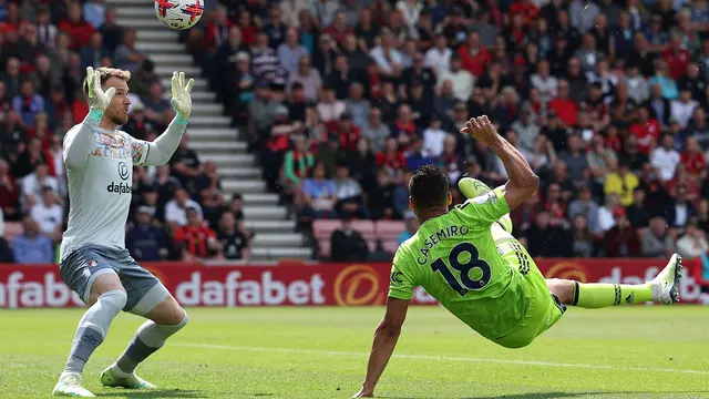 Bournemouth Vs Manchester United di Premier League 2022/2023
