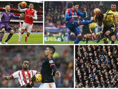 Foto terbaik Liga Premier Inggris pekan ke-26 diwarnai oleh gaya Alexis Sanchez dan Kesper Schmeichel yang seperti bermain bola tangan. Berikut 10 foto terbaik Liga Premier Inggris pekan ke-26 pilihan redaksi Bola.com.