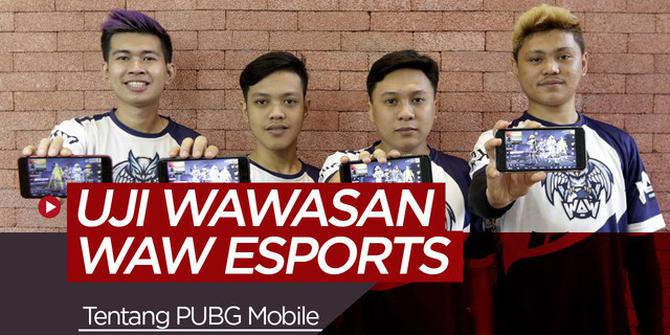 VIDEO: Uji Wawasan WAW ESports Tentang PUBG Mobile