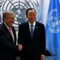 Sekjen PBB baru, Antonio Guterres. (Reuters)