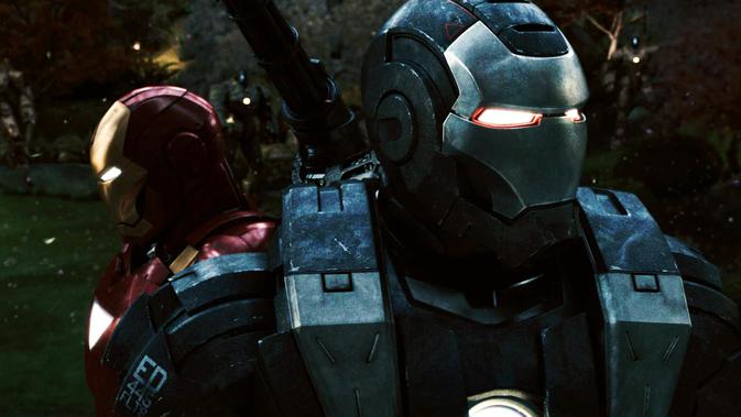 War Machine dalam film Iron Man 2. (Marvel Studios)