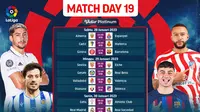 Jadwal dan Live Streaming Liga Spanyol 2022/2023 Matchday 19 di Vidio, 28-31 Januari 2023